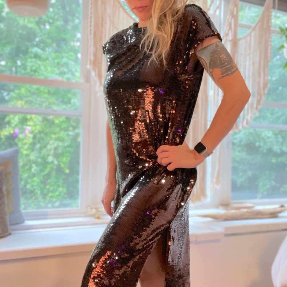 Maeve sequin dress